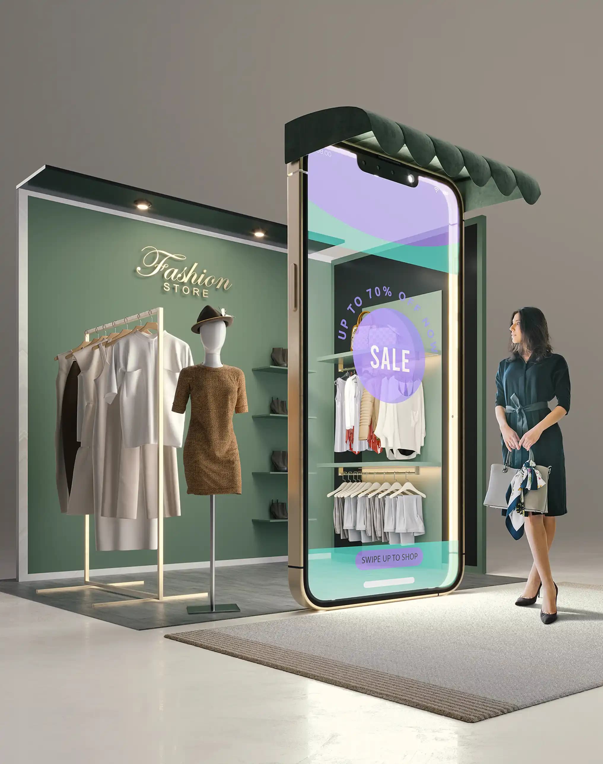 E-commerce website enhancements to improve online sales