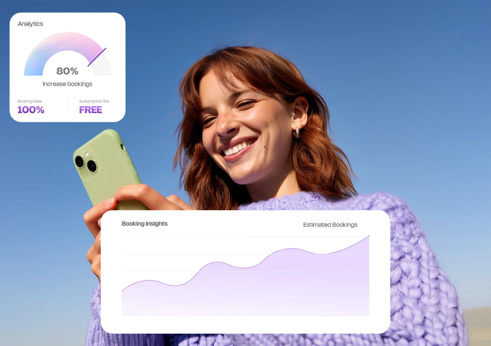 Custom online booking and scheduling system