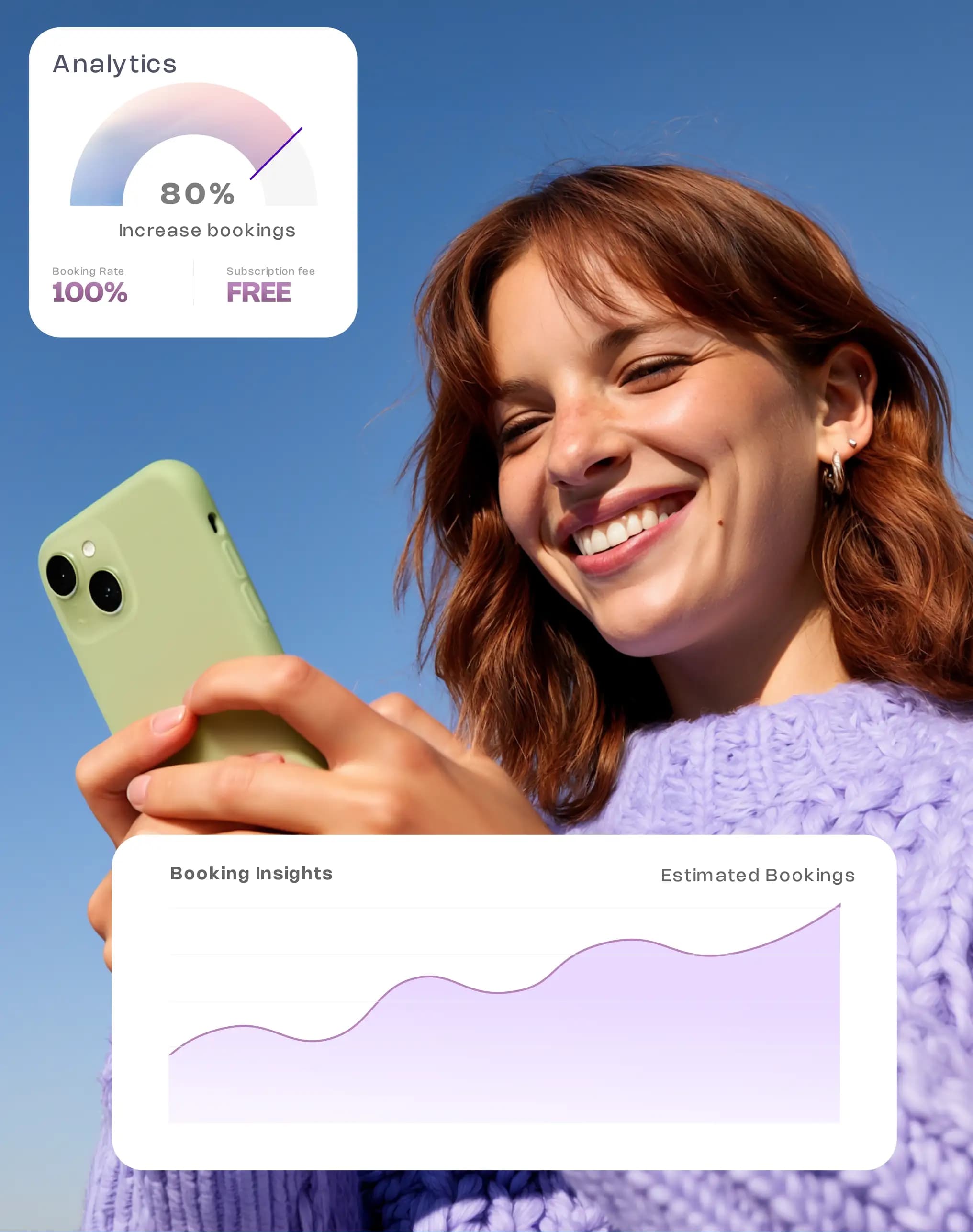 Custom online booking and scheduling system