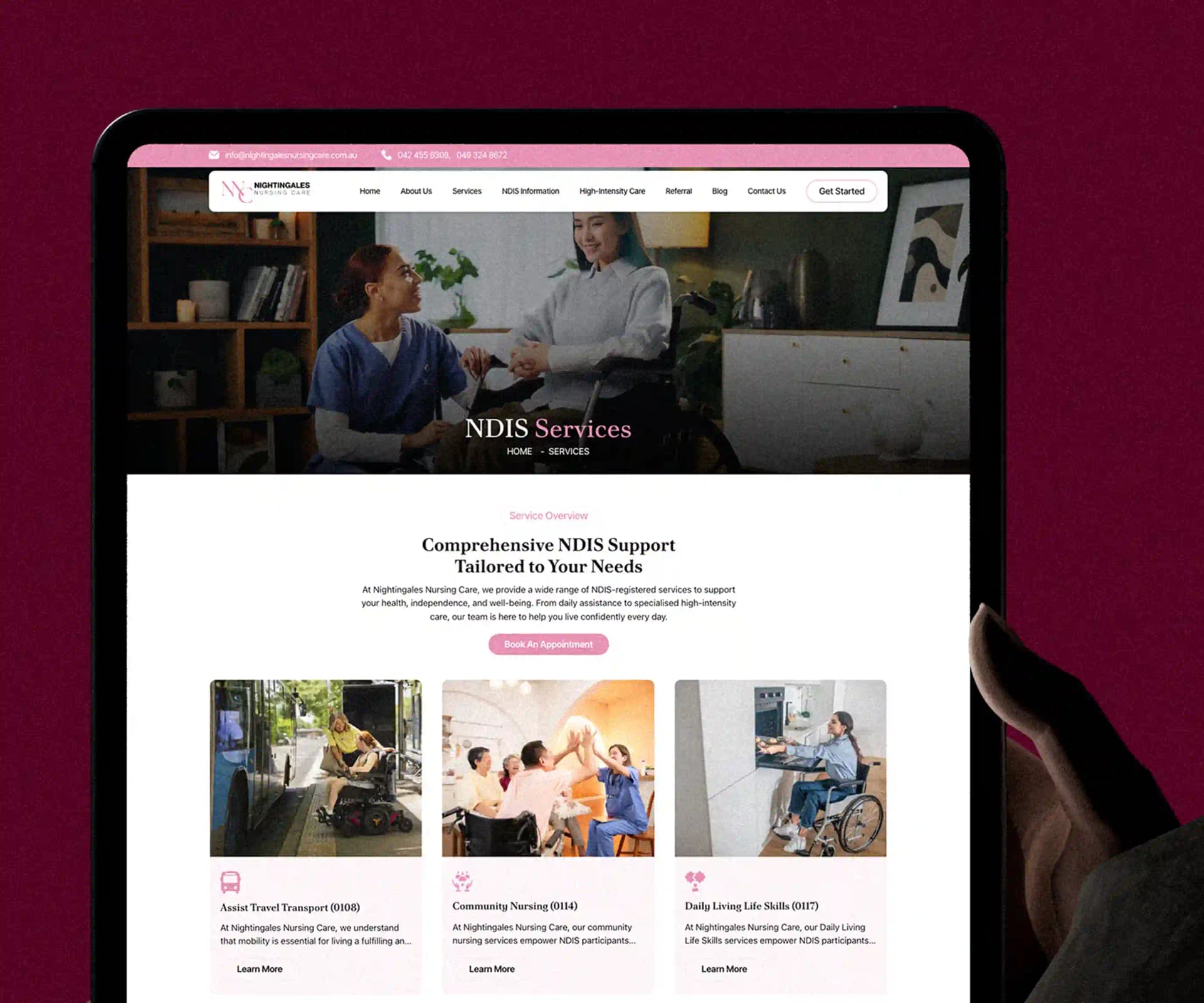 Nightingales Nursing Care, Australia 1