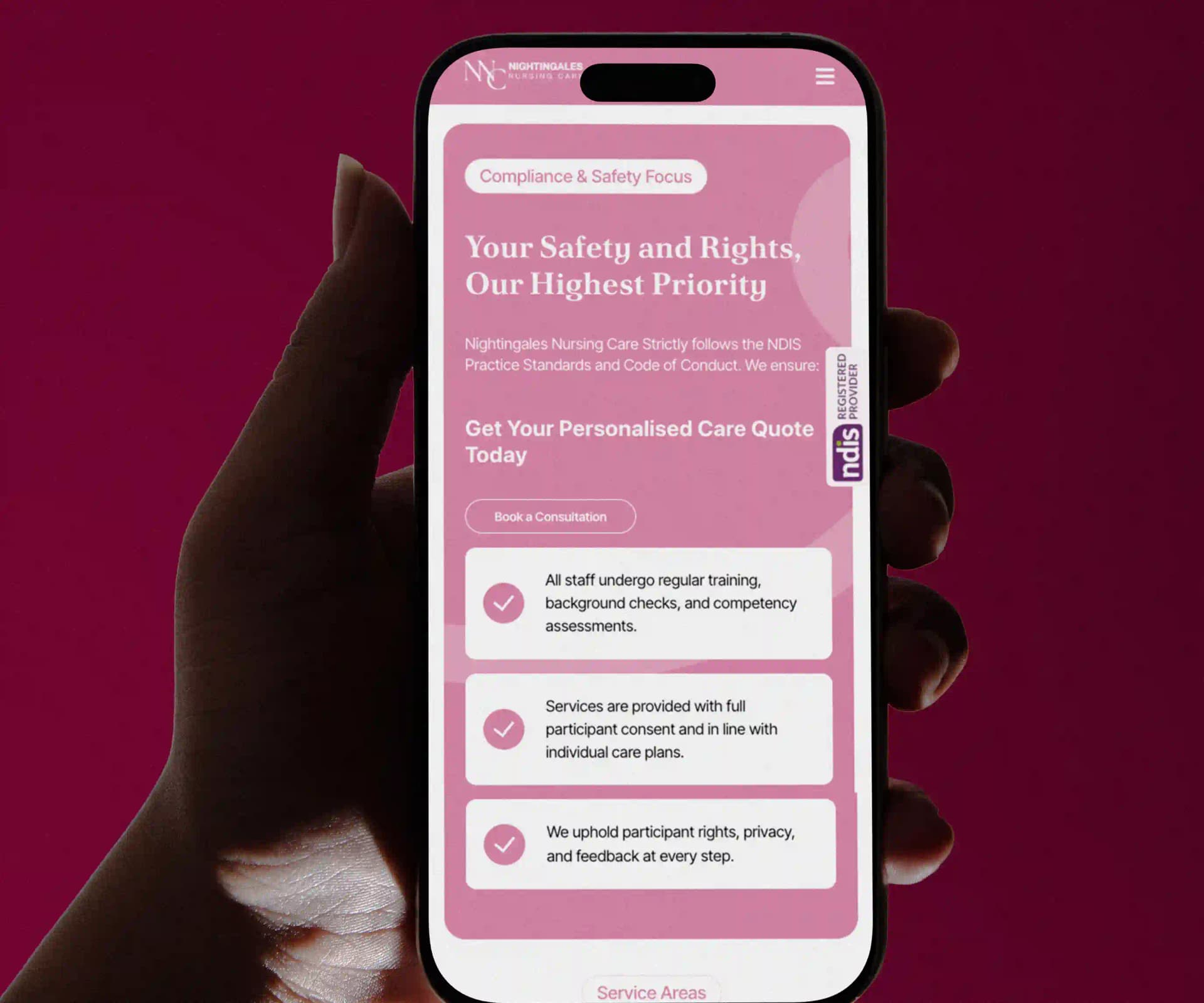 Nightingales Nursing Care, Australia 3